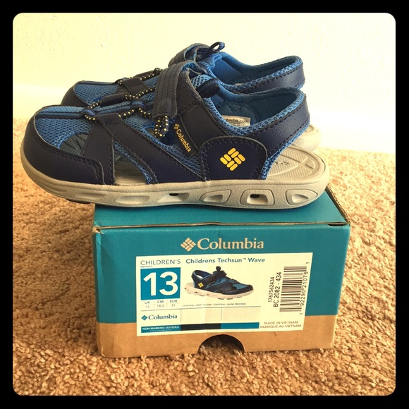 columbia techsun wave youth sandal
